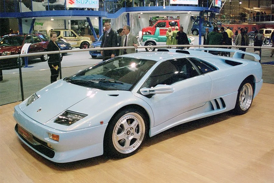 飯倉片町S/R掲示現物Lamborghini Diablo SV パネル1999 飯倉片町S/R掲示現物Lamborghini Diablo SV パネル1999 飯倉片町